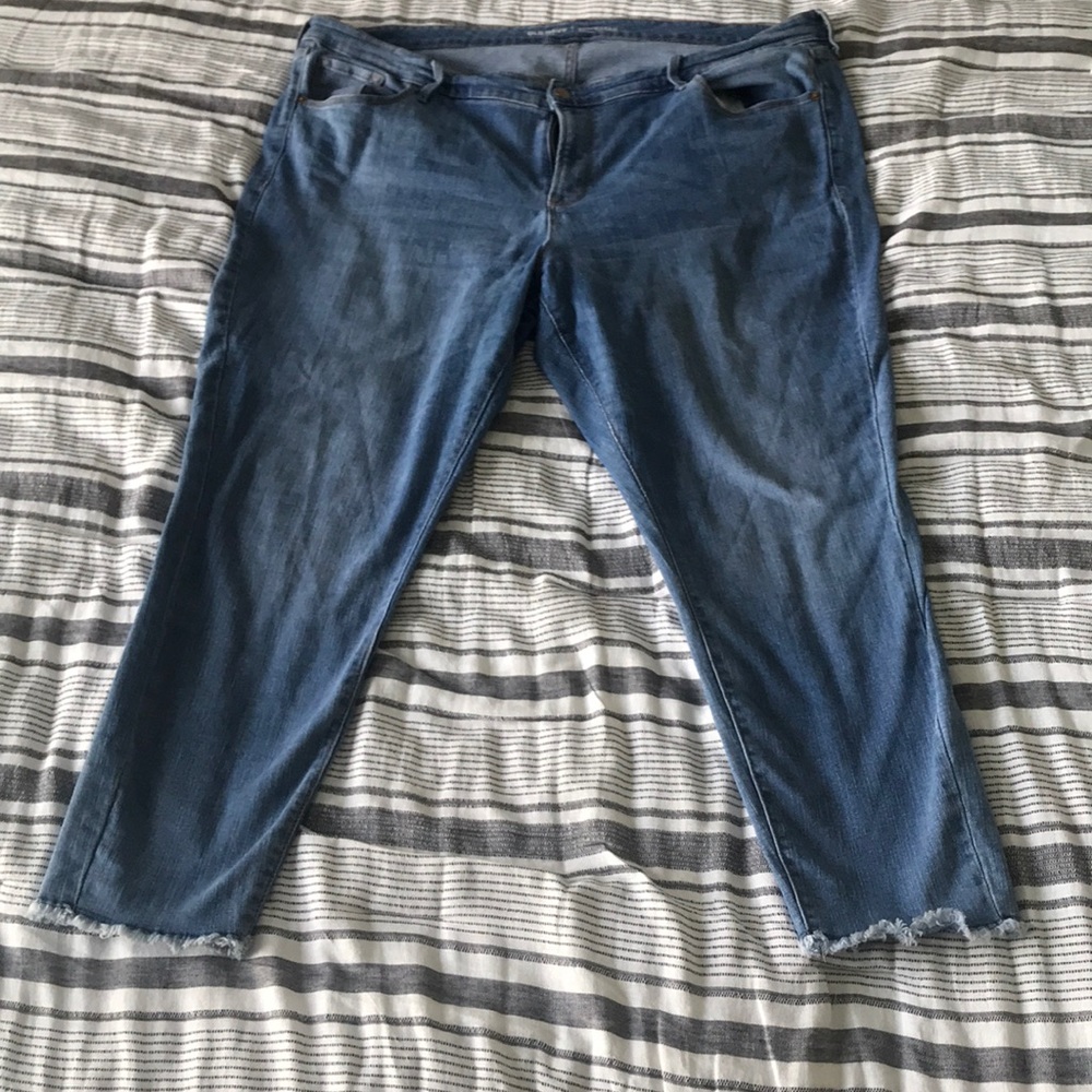 Mid-Rise “Rockstar” Jeans